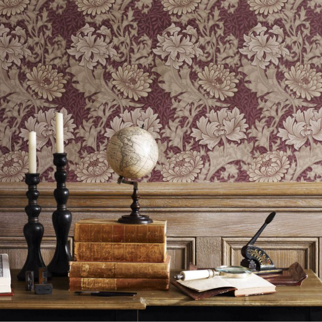 Morris & Co. — Purple Wallpapers