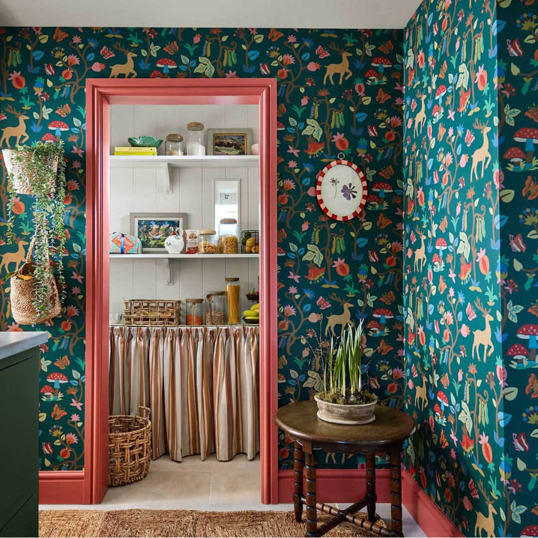 Sanderson — Multi colour Wallpapers